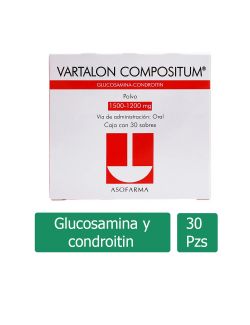 Vartalon Compositum Polvo 1500/1200 mg Caja con 30 Sobres