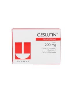 Geslutin 200 mg Caja Con 15 Perlas