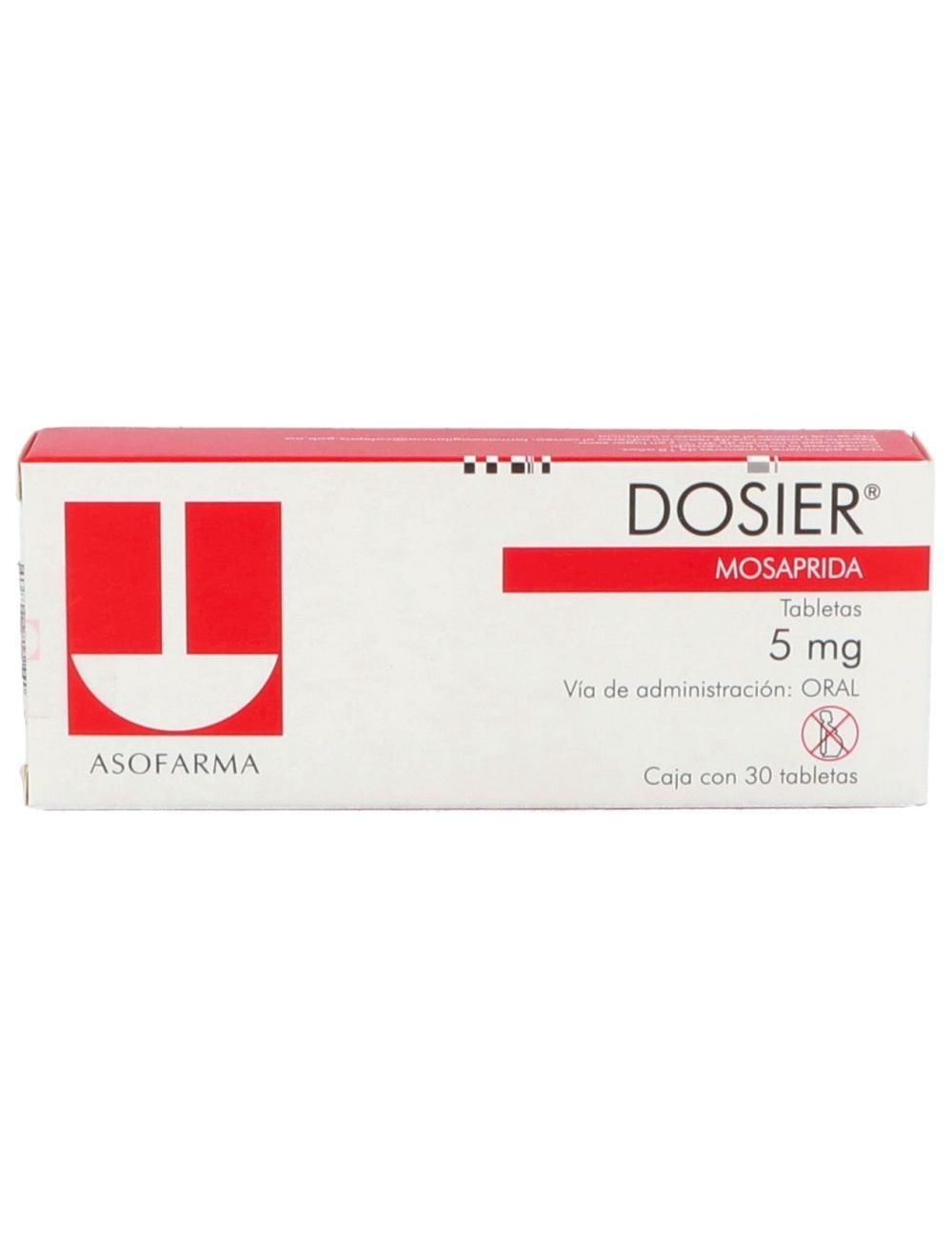 Dosier 5 mg Caja Con 30 Comprimidos