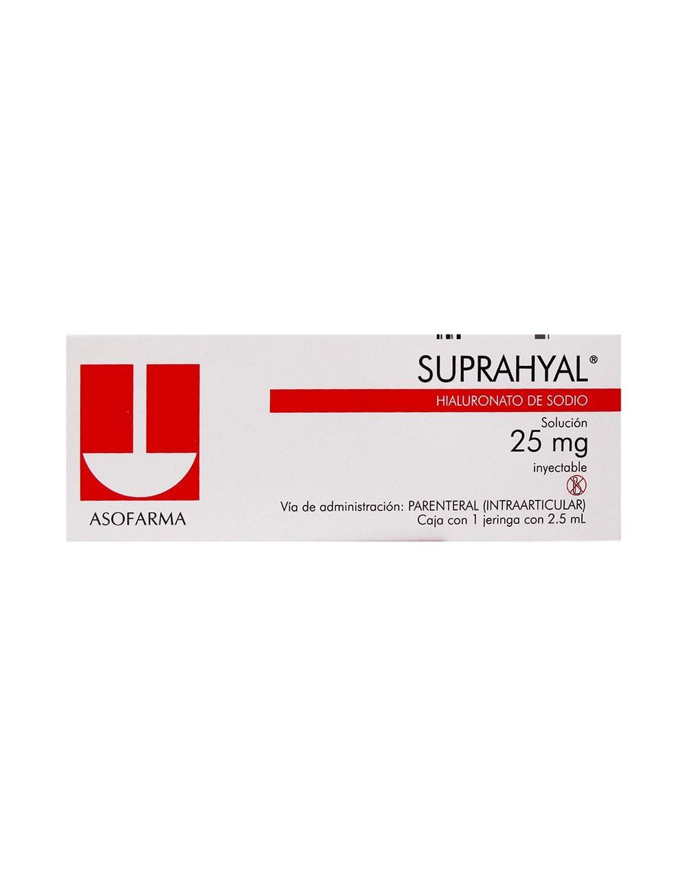 Suprahyal Caja Con 1 Jeringa Prellenada De 2.5 mL