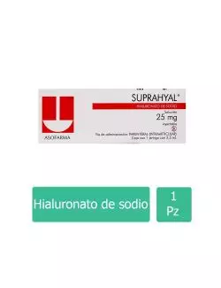 Suprahyal Caja Con 1 Jeringa Prellenada De 2.5 mL