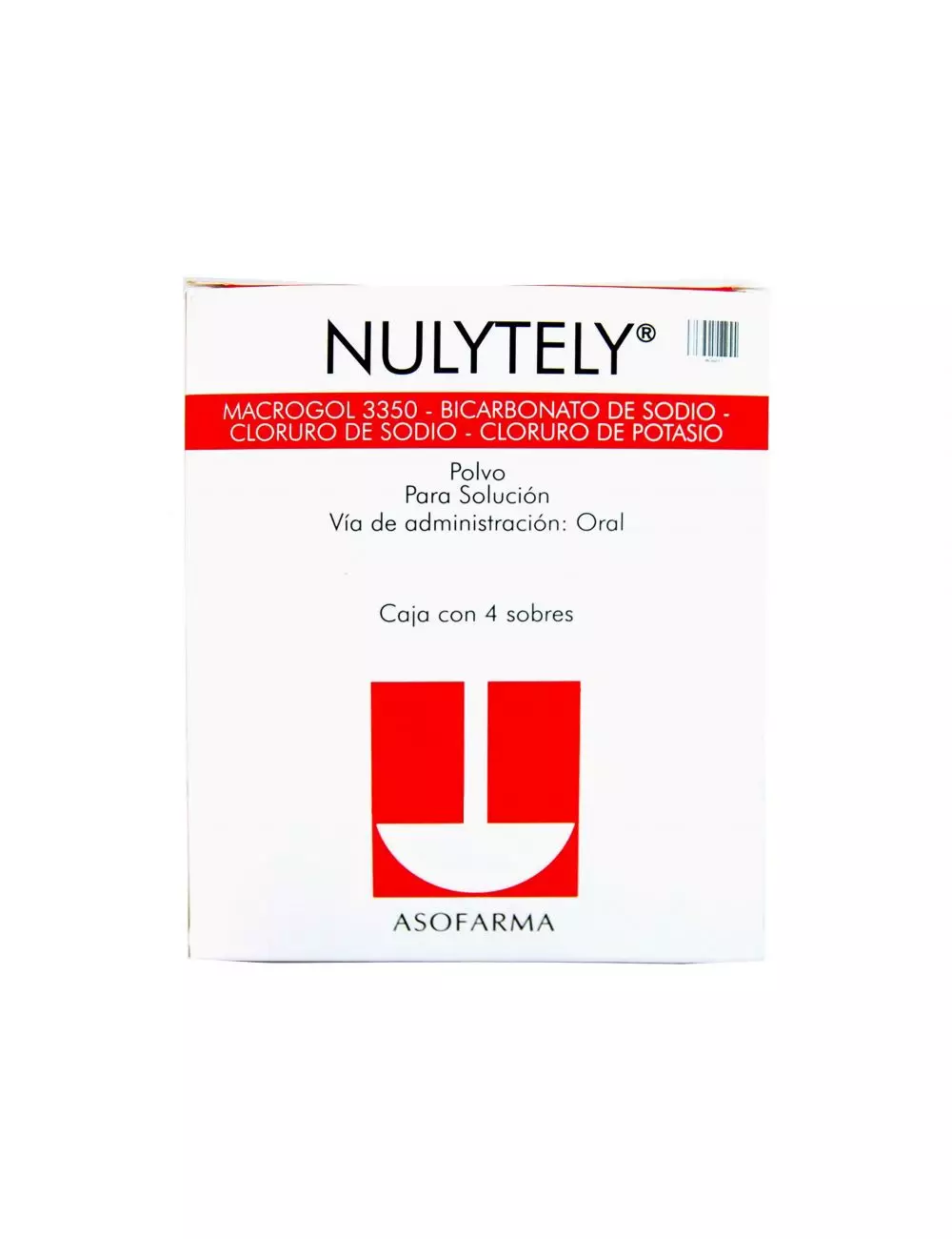 Nulytely Polvo 109.6 g  Para Solución Caja Con 4 Sobres