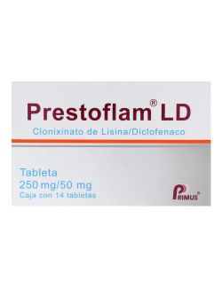 Prestoflam Ld 250 mg / 50 mg Caja Con 14 Tabletas