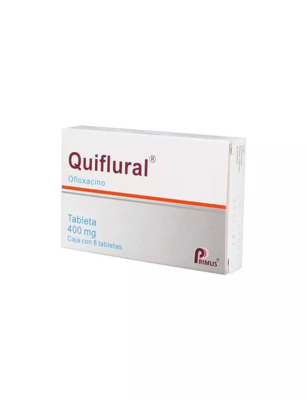 Quiflural 400 mg Caja Con 8 Tabletas -RX2