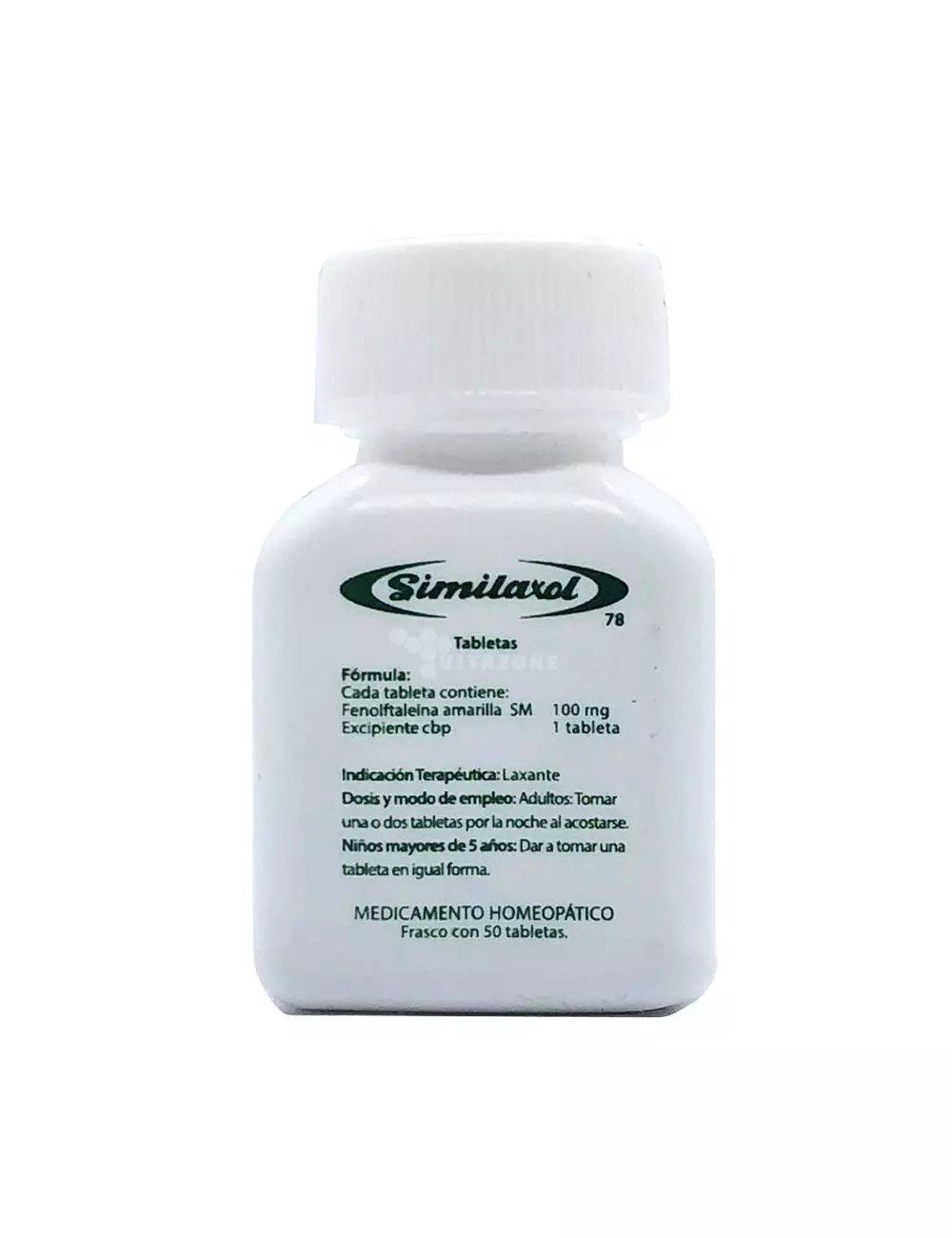 Similaxol 100 mg Frasco Con 50 Tabletas