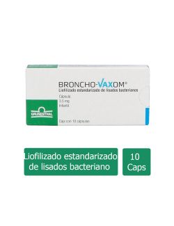 Broncho Vaxom Infantil Caja Con 10 Cápsulas