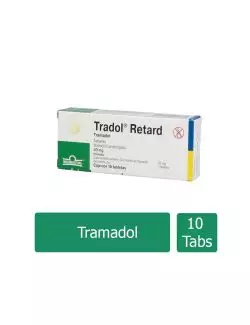 Tradol Retard 50 mg Caja Con 10 Tabletas