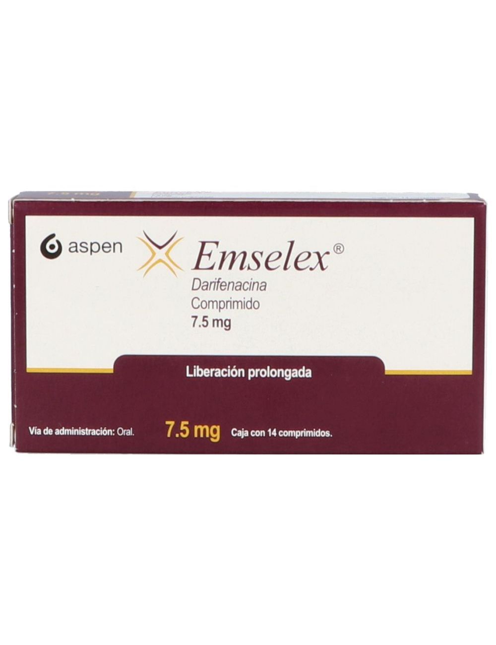 Emselex 7.5 mg Caja con 14 Comprimidos