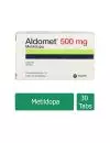 Aldomet 500 mg Caja Con 30 Tabletas