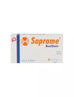 Saprame 200 mg Caja Con 30 Tabletas