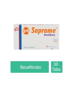 Saprame 200 mg Caja Con 30 Tabletas