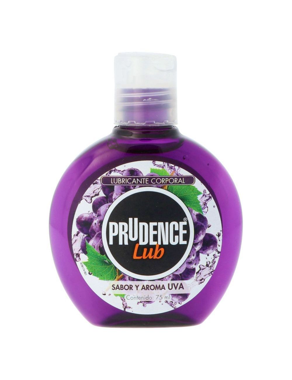 Lubricante Prudence Lub Envase Con 75 mL Sabor Uva