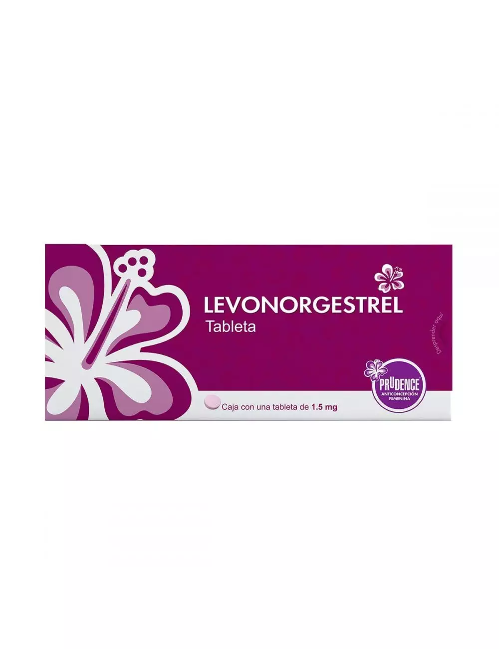 Levonorgestrel 1.5 mg Caja Con 1 Tableta