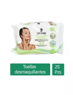 Sarany Toallita Faciales Desmaquillantes Empaque Con 25