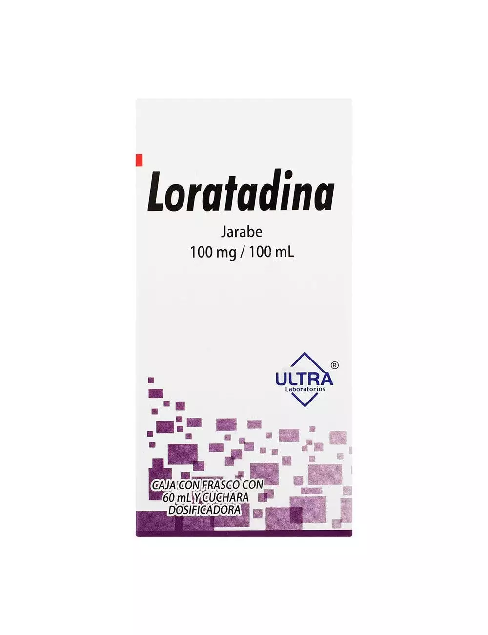 Loratadina 5 mg / 5 mL Caja Con Frasco Con 60 mL