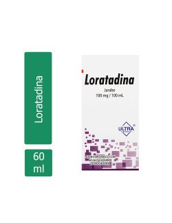 Loratadina 5 mg / 5 mL Caja Con Frasco Con 60 mL