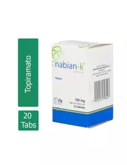 Nabian k Caja con 20 tabletas de 100 MG