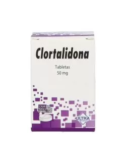 Clortalidon 50 mg Caja Con 20 Tabletas