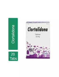 Clortalidon 50 mg Caja Con 20 Tabletas