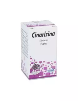 Cinarizina 75 mg Caja con 60 Tabletas