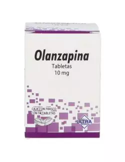 Olazapina 10 mg Con 14 Tabletas