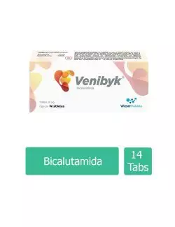 Venibyk 50 mg Caja Con 14 Tabletas