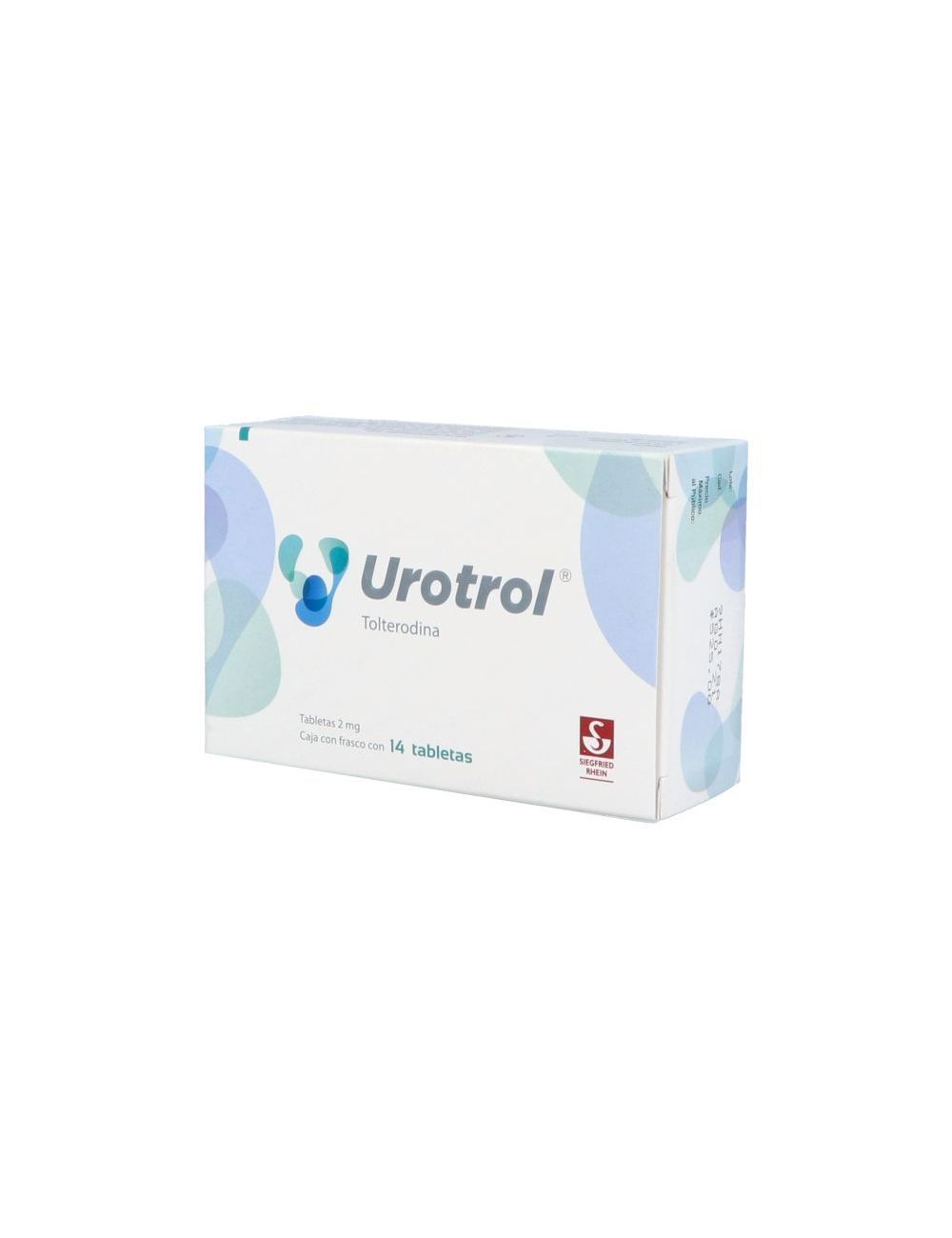 Urotrol 2 mg Caja Con Frasco Con 14 Tabletas