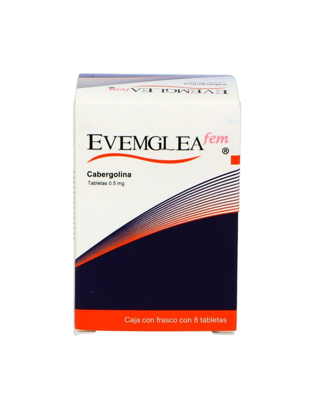 Evemglea Fem 0.5 mg Caja Con Frasco Con 8 Tabletas