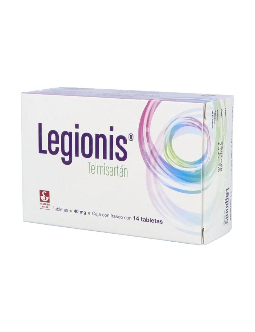 Legionis 40 mg Caja Con 14 Tabletas