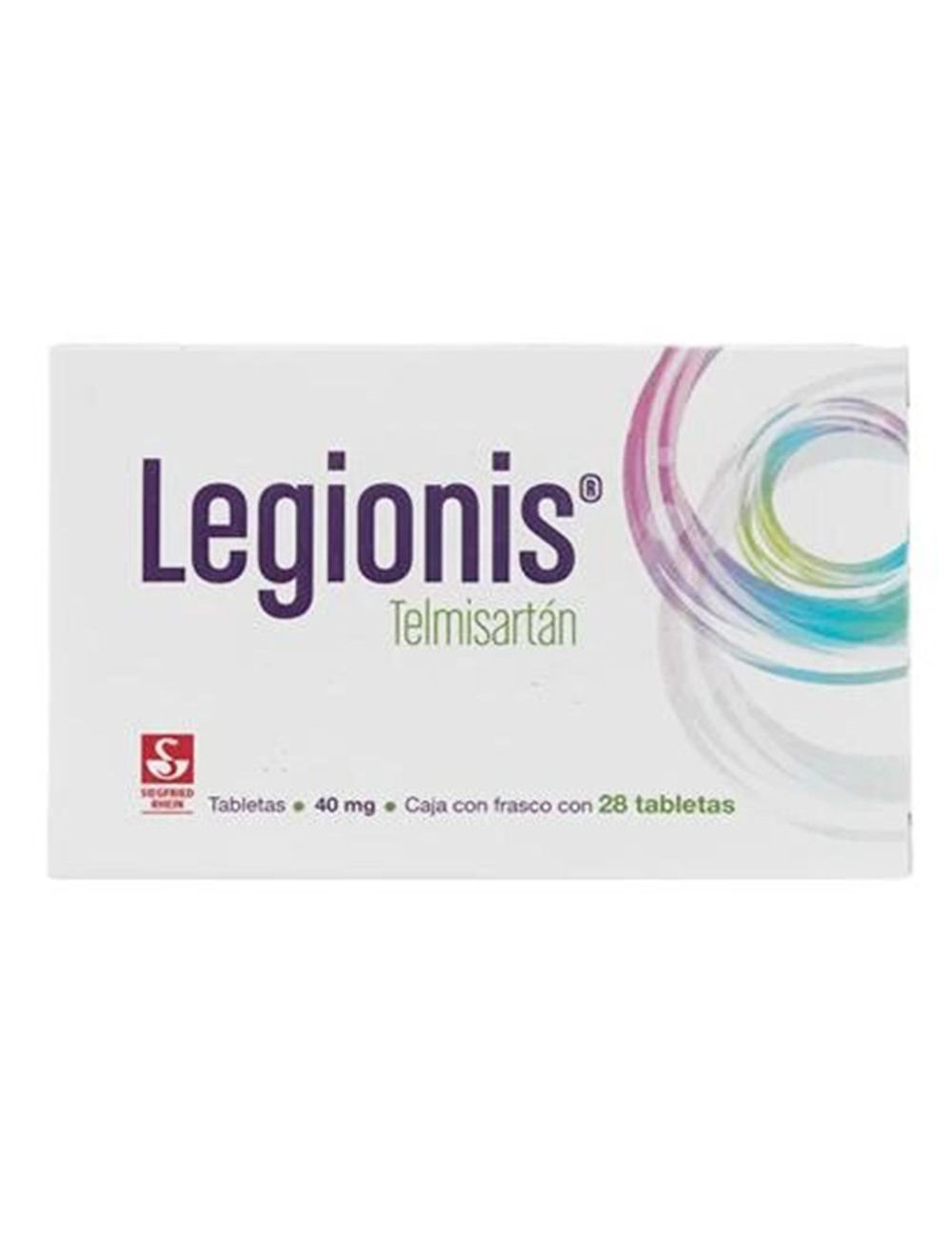 Legionis 40 mg Caja Con Frasco Con 28 Tabletas