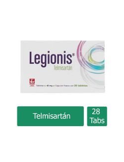 Legionis 40 mg Caja Con Frasco Con 28 Tabletas