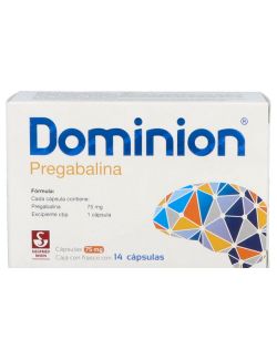 Dominion 75 mg Caja Con Frasco Con 14 Cápsulas