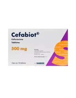 Cefabiot 500 mg Caja Con 10 Tabletas -RX2