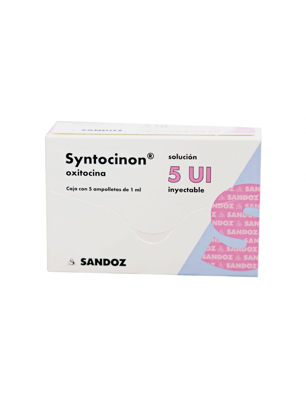 Syntocinon 5 UI Caja Con 5 Ampolletas Con 1 mL RX3