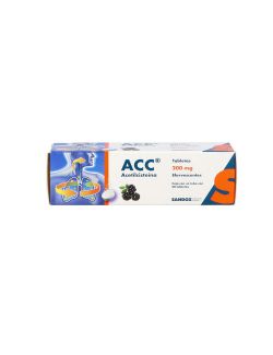 Acc 200 mg Caja Con Tubo Con 20 Tabletas Efervescentes - Expectorante