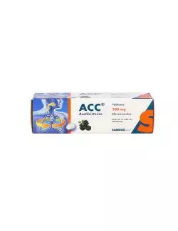 Acc 200 mg Caja Con Tubo Con 20 Tabletas Efervescentes - Expectorante