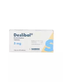 Deslibal 5 mg Caja Con 30 Tabletas