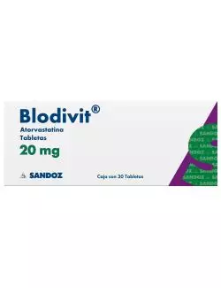 Blodivit 20 mg Caja Con 30 Tabletas