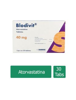 Blodivit 40 mg Caja Con 30 Tabletas