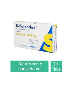 Dolotandax 275 mg/300 mg 24 Tabletas