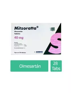 Mitzoratta 40 mg Caja Con 28 Tabletas