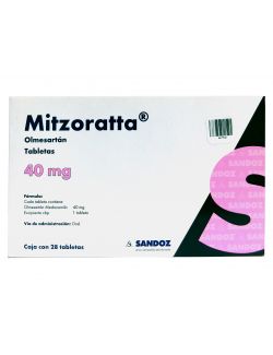 Mitzoratta 40 mg Caja Con 28 Tabletas