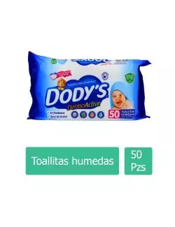 DODY´S DERMO ACTIVE PAQUETE CON 50 TOALLITAS HÚMEDAS