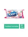 Dody's Dermo Active Rosa Paquete Con 80 Toallitas Húmedas