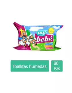 My Bebé Paquete Con 80 Toallitas Húmedas