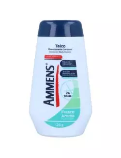 TALCO  AMMENS DESODORANTE CORPORAL FRESCO AROMA FRASCO CON 125G