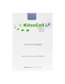 Kitoscell LP 600 mg Caja Con Frasco Con 90 Tabletas
