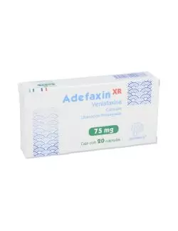 Adefaxin XR 75 mg Caja Con 20 Cápsulas