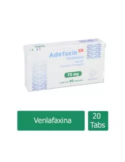 Adefaxin XR 75 mg Caja Con 20 Cápsulas