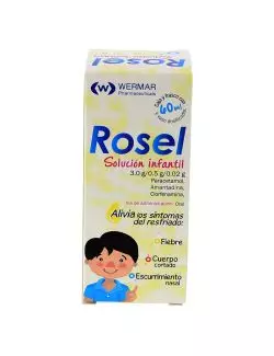 Rosel Paracetamol Infantil Jarabe 60ML